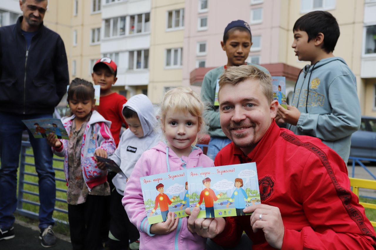 В городском округе Фрязино провели акцию «Внимание, пешеход!»