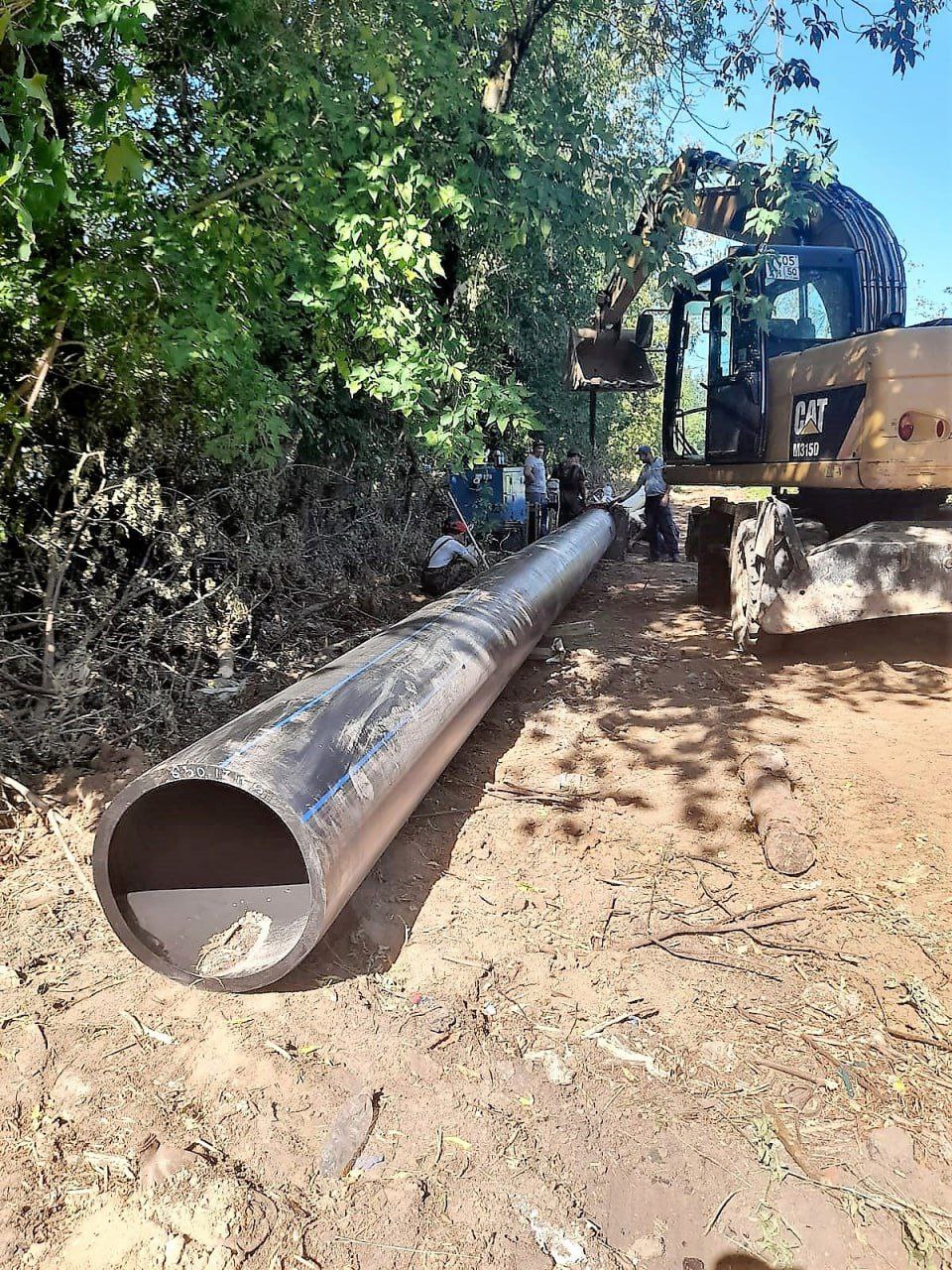 Фрязинский Водоканал проводит работы по модернизации участка стального напорного канализационного коллектора