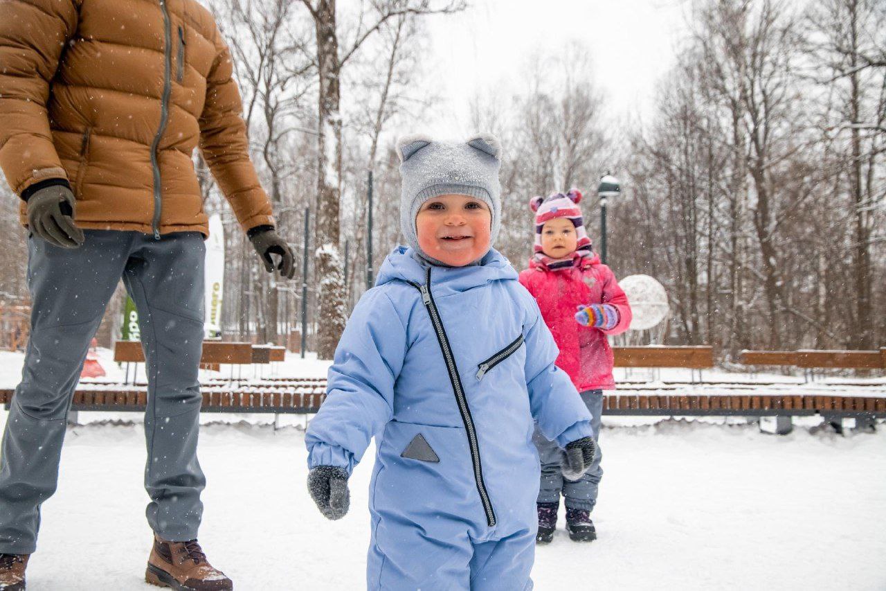 В эти выходные во фрязинском лесопарке прошли тематические программы «Сказочная зима» и «Радостные выходные»