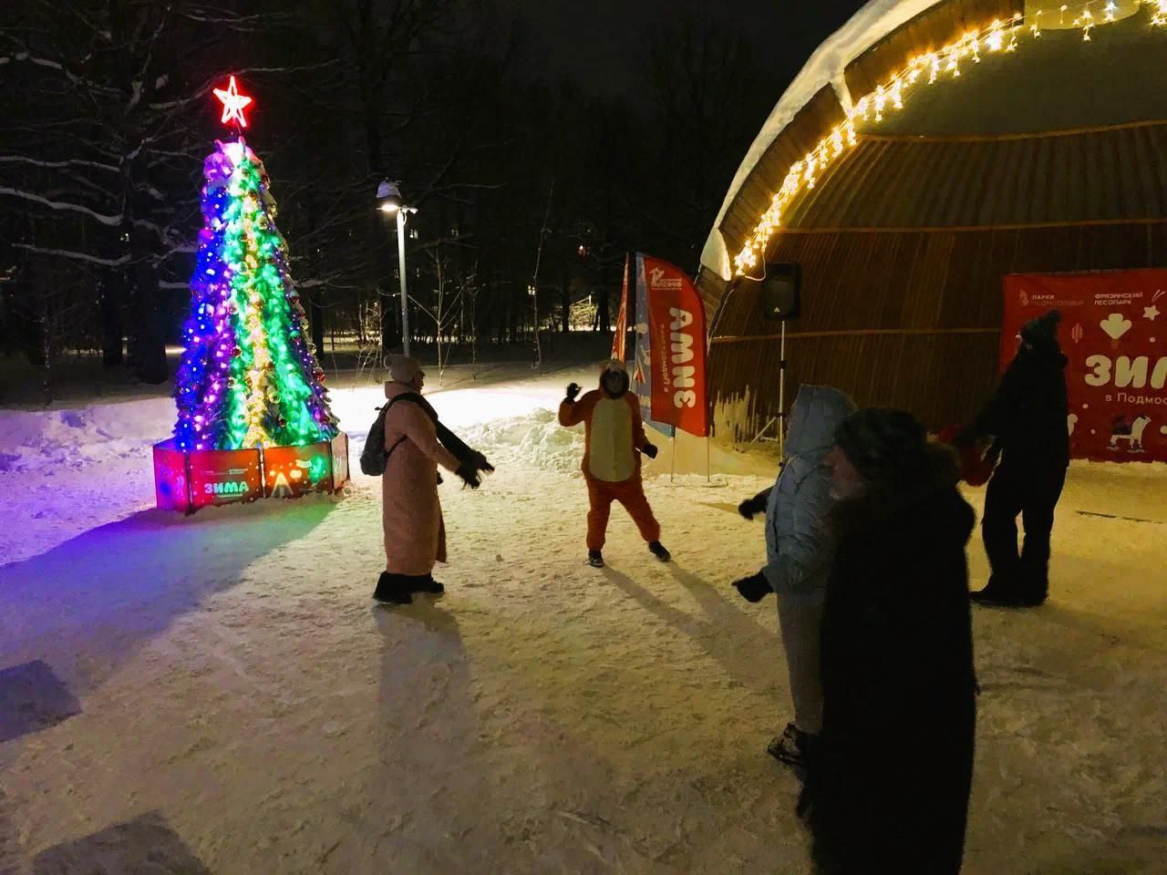 Во Фрязинском лесопарке прошли «Морозные традиции»