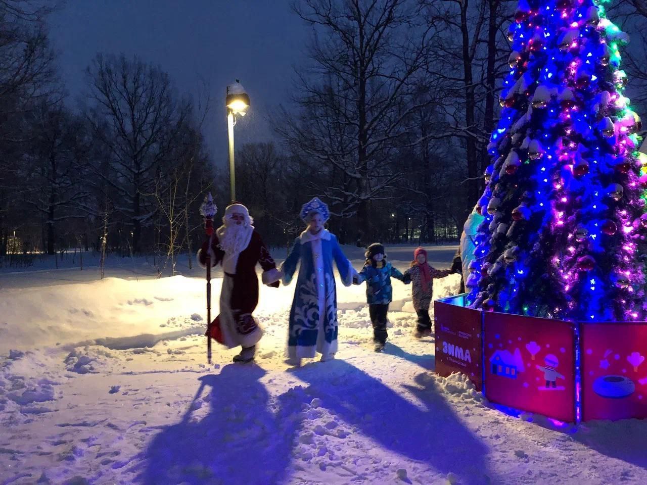Во Фрязинском лесопарке прошли «Морозные традиции»