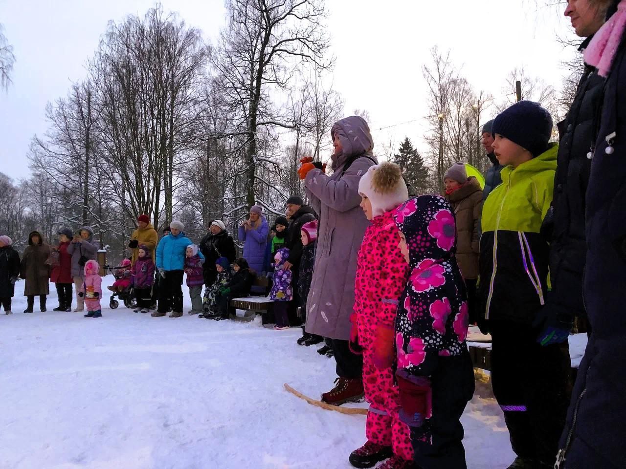 Во Фрязинском лесопарке прошли «Морозные традиции»