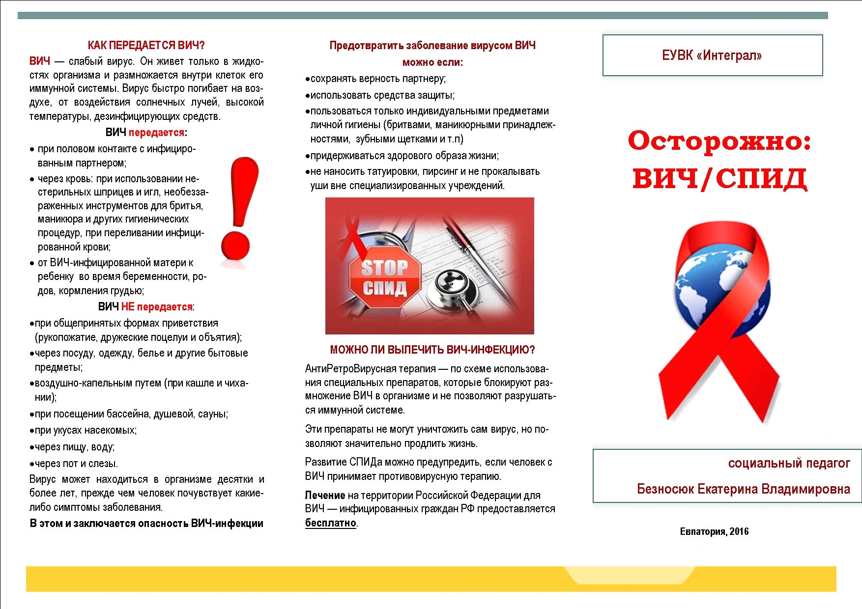 Профилактика ВИЧ-инфекции