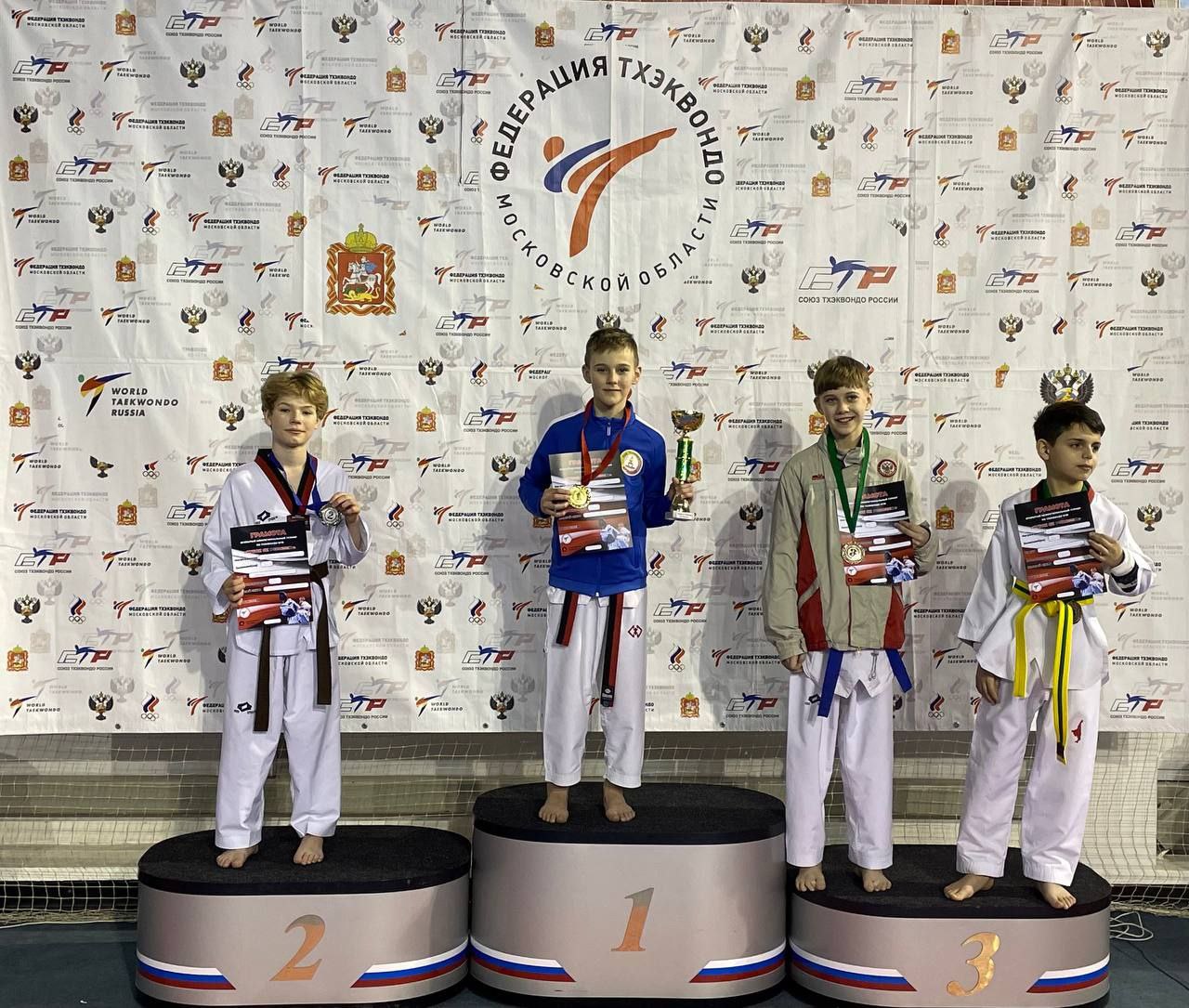 Фрязинские тхэквондисты показали свое мастерство в Звенигороде