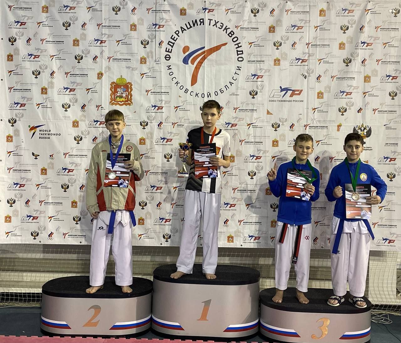 Фрязинские тхэквондисты показали свое мастерство в Звенигороде