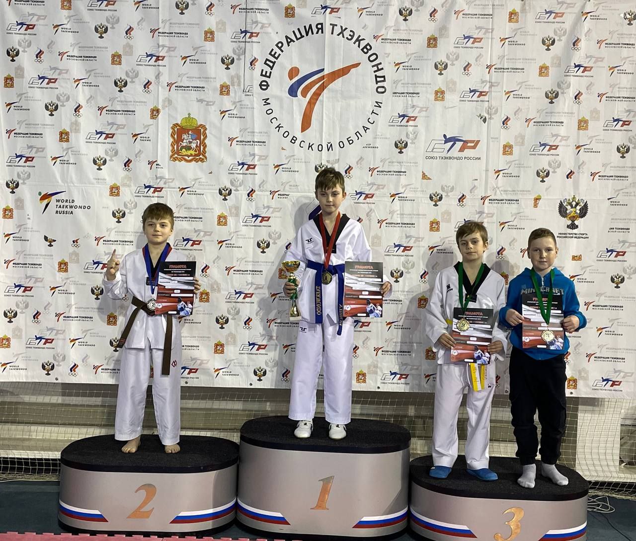 Фрязинские тхэквондисты показали свое мастерство в Звенигороде