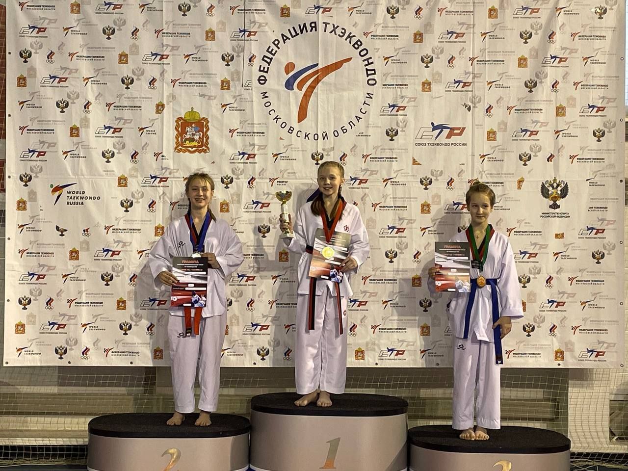 Фрязинские тхэквондисты показали свое мастерство в Звенигороде