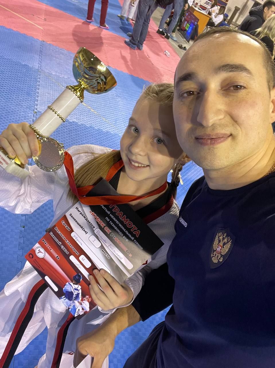 Фрязинские тхэквондисты показали свое мастерство в Звенигороде