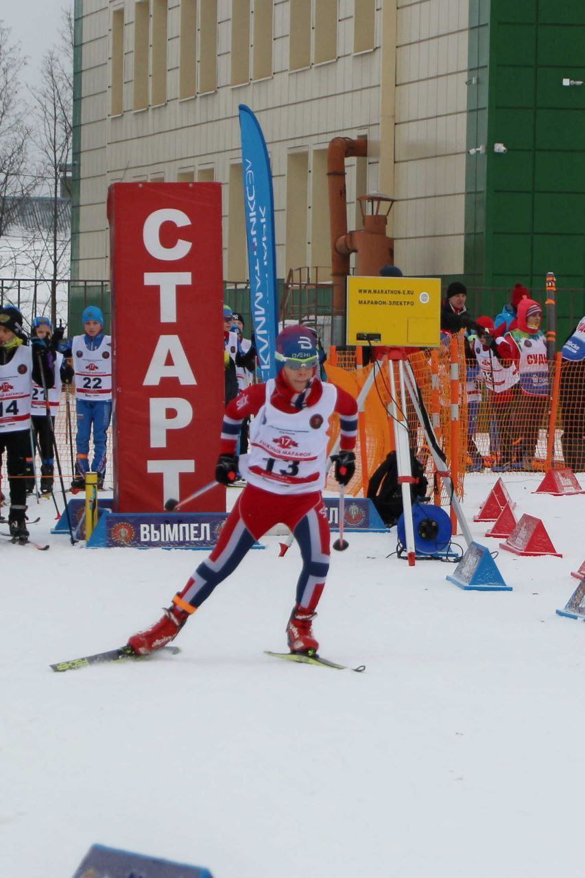 В городе Киржач прошло открытое первенство города Киржач по лыжным гонкам «Праздник снега»
