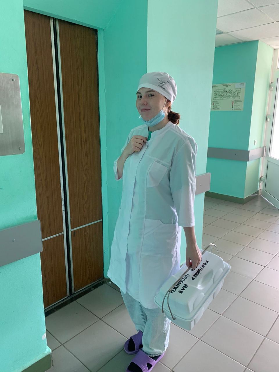 Практика для школьников прошла в обособленном подразделении им. М.В. Гольца Щёлковской городской больницы