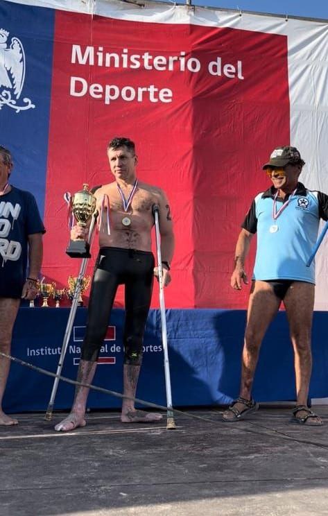 Виталий Кочнев - лучший в Мире пловец из Фрязино и настоящий герой