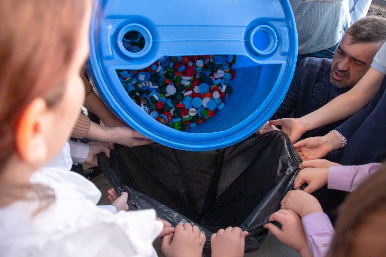 Собрали новое вторсырье