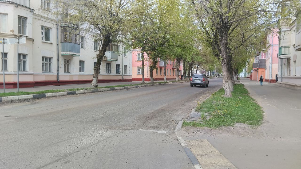 В городском округе Фрязино продолжается ремонт автомобильной дороги по улице Ленина