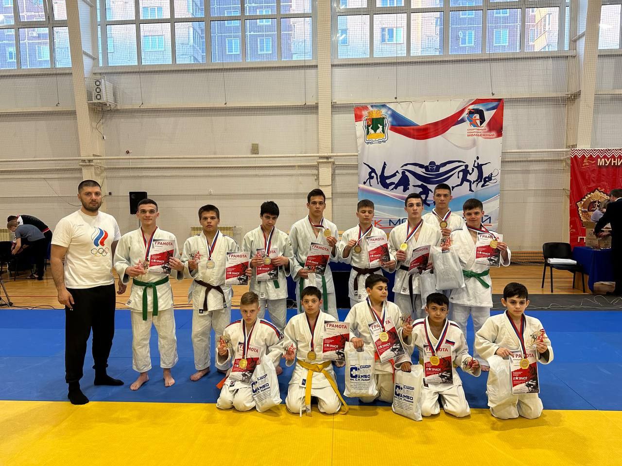 Дзюдоисты фрязинской спортивной школы «Олимп» показали 100% результат!