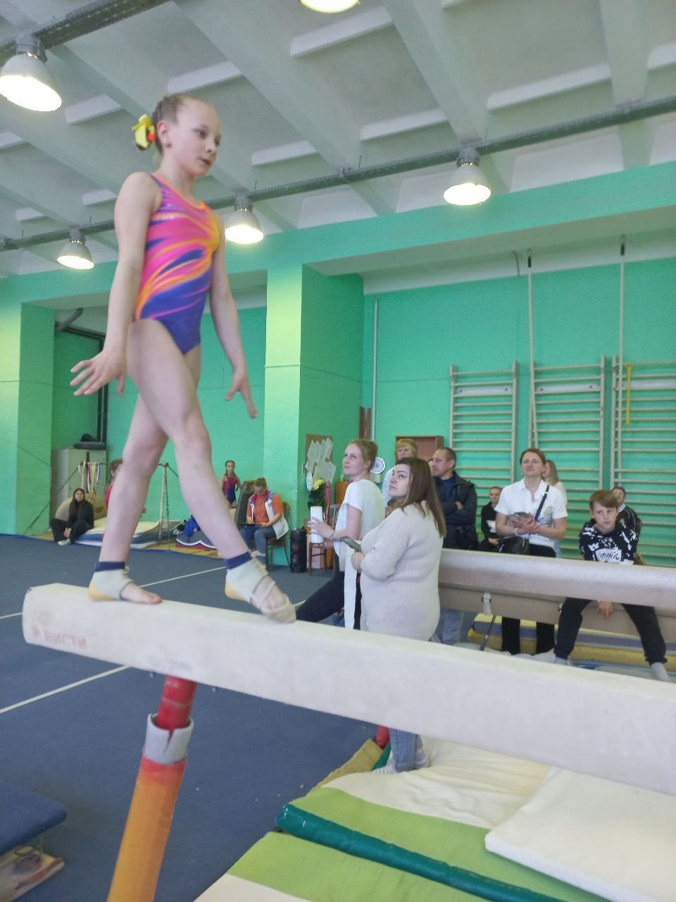 Во Фрязино прошли традиционные соревнования на Первенство СК «Олимп» по спортивной гимнастике среди юношей и девушек
