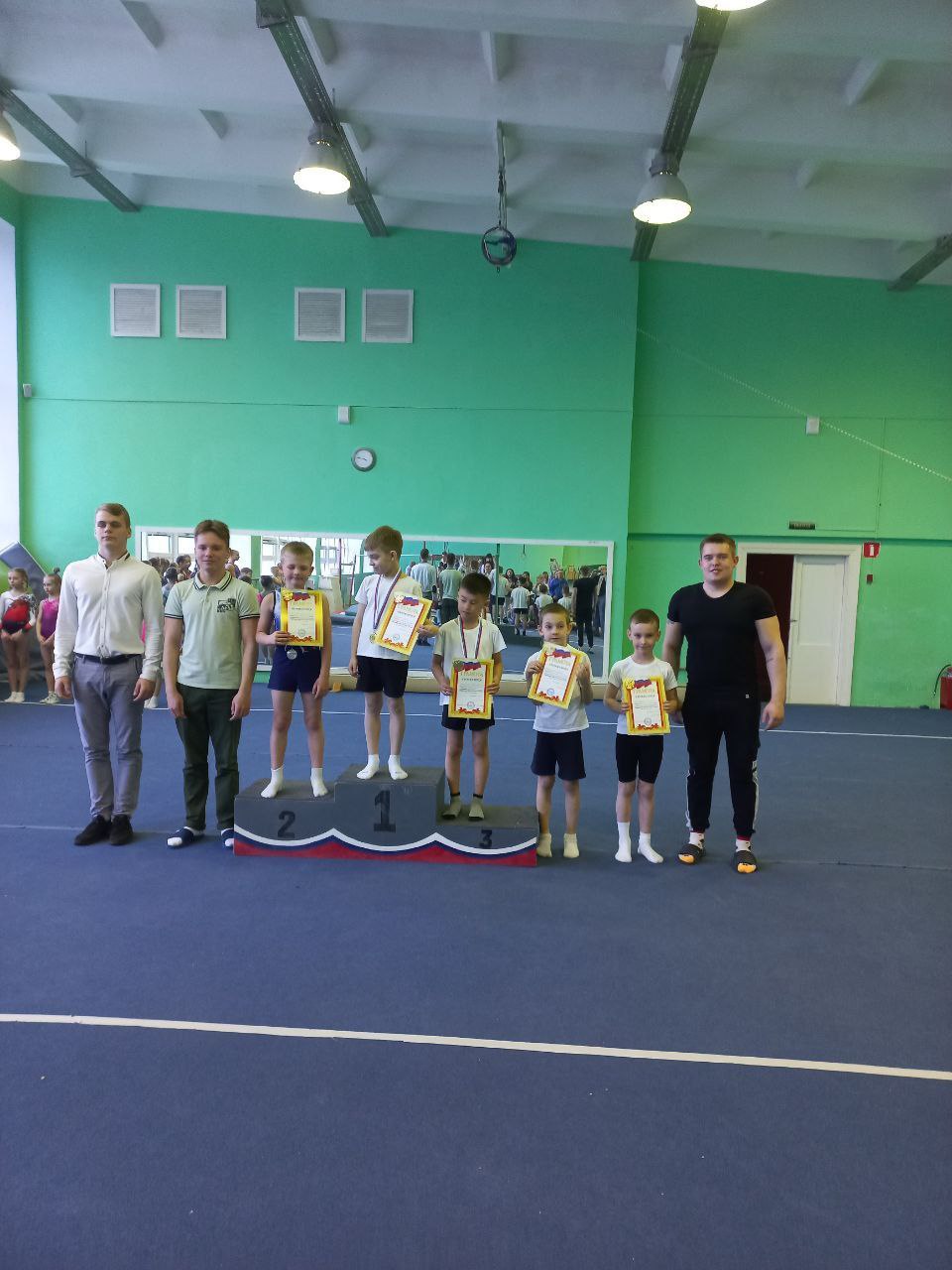 Во Фрязино прошли традиционные соревнования на Первенство СК «Олимп» по спортивной гимнастике среди юношей и девушек