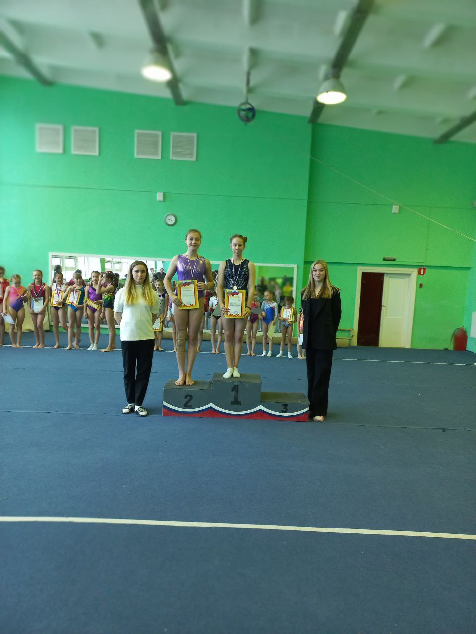 Во Фрязино прошли традиционные соревнования на Первенство СК «Олимп» по спортивной гимнастике среди юношей и девушек