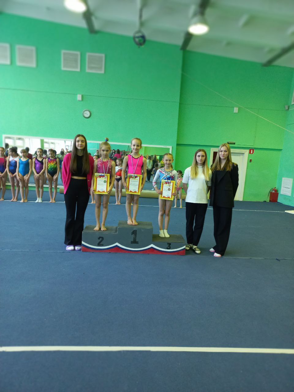 Во Фрязино прошли традиционные соревнования на Первенство СК «Олимп» по спортивной гимнастике среди юношей и девушек