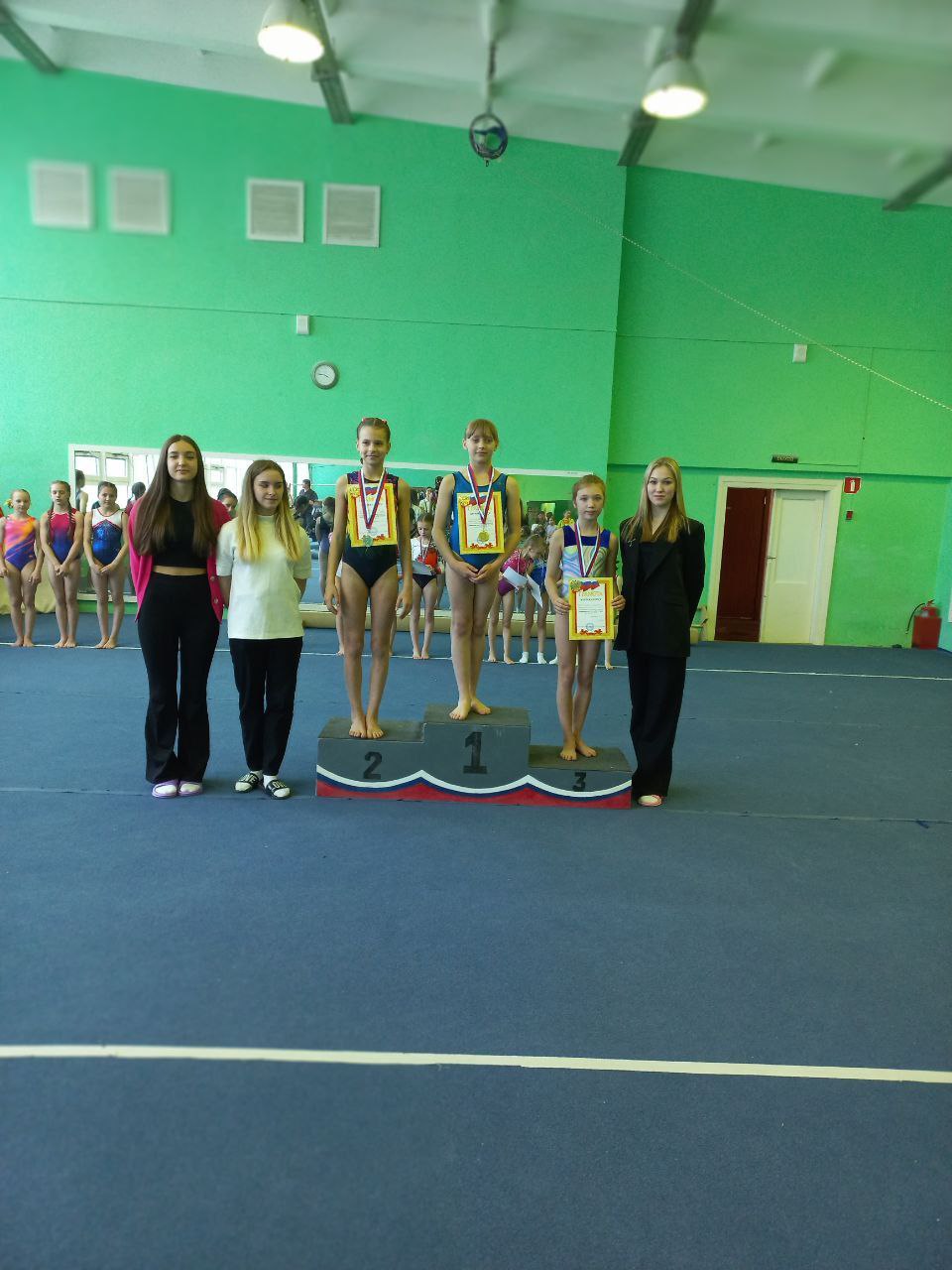 Во Фрязино прошли традиционные соревнования на Первенство СК «Олимп» по спортивной гимнастике среди юношей и девушек