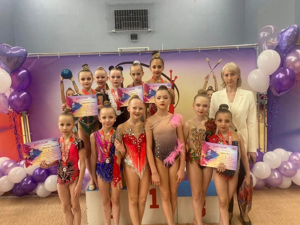 Фрязинские гимнастки зарядились энергией весны!