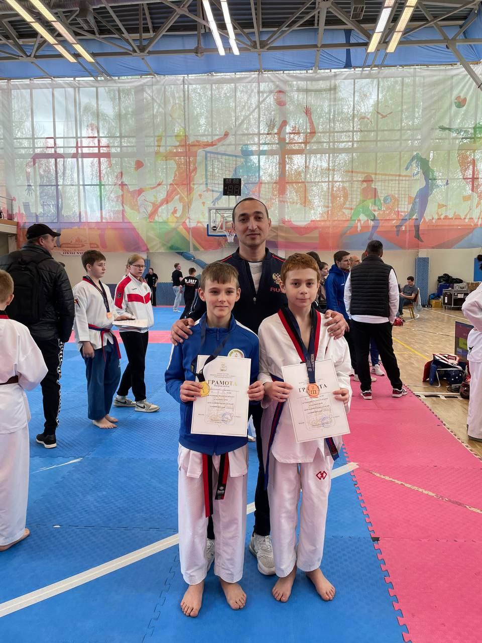 Фрязинские тхэквондисты завоевали три медали на областном Первенстве!