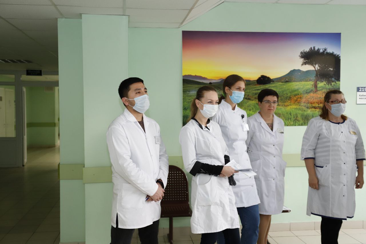 Первый заместитель главы городского округа Фрязино Нодар Бощеван посетил наше обособленное подразделение им.Гольца ЩГБ