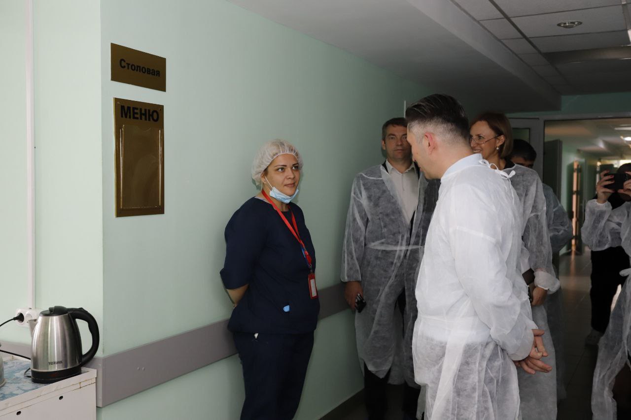 Первый заместитель главы городского округа Фрязино Нодар Бощеван посетил наше обособленное подразделение им.Гольца ЩГБ