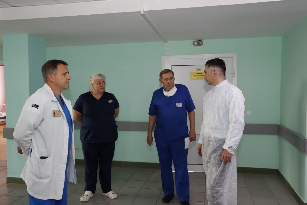 Первый заместитель главы городского округа Фрязино Нодар Бощеван посетил наше обособленное подразделение им.Гольца ЩГБ