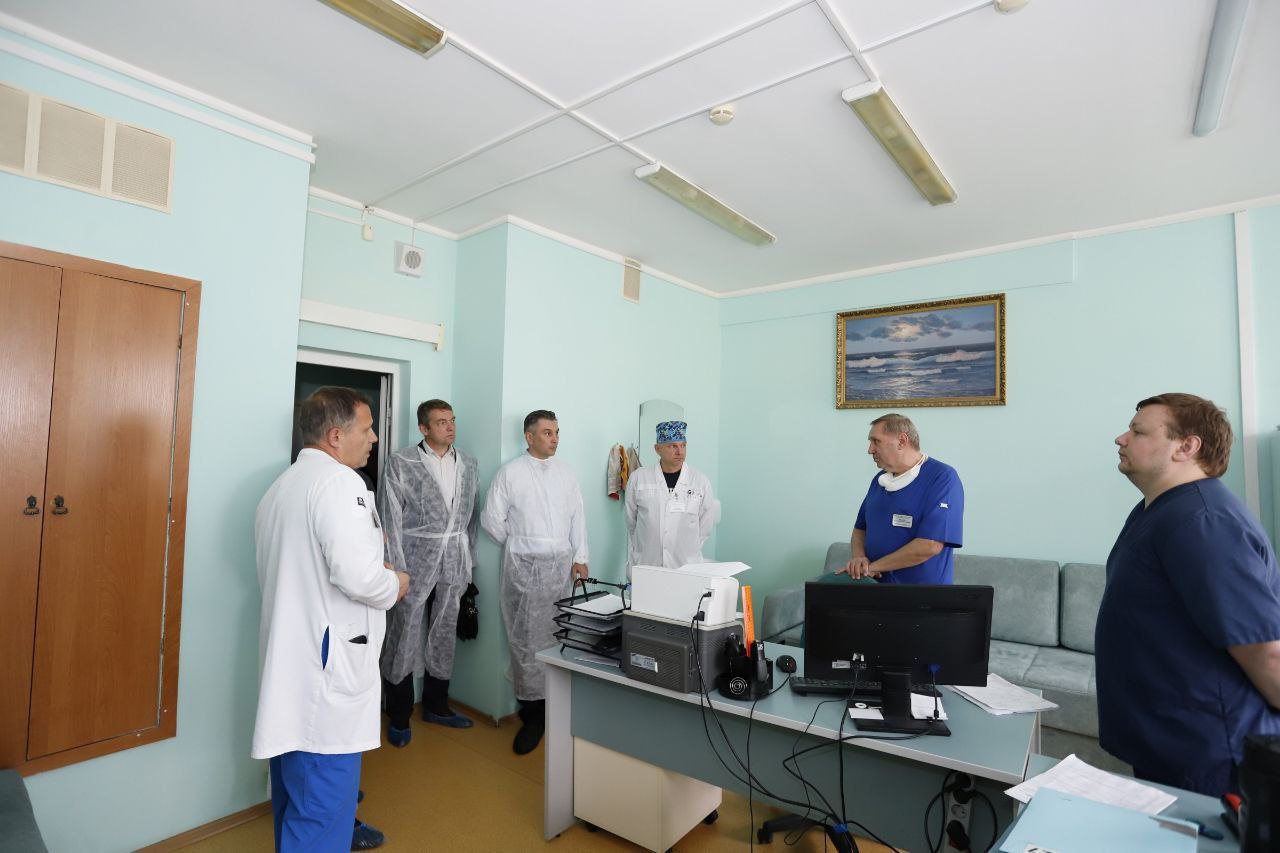 Первый заместитель главы городского округа Фрязино Нодар Бощеван посетил наше обособленное подразделение им.Гольца ЩГБ