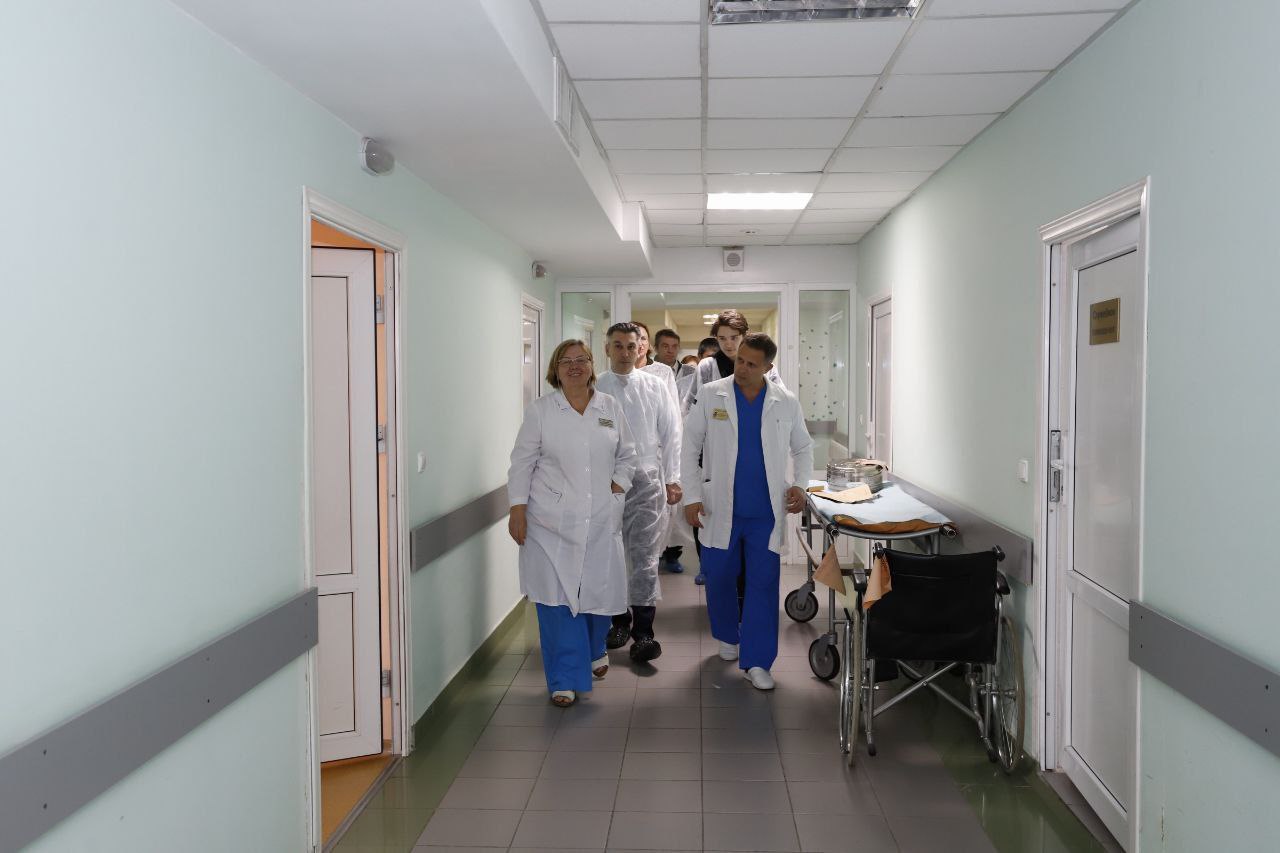 Первый заместитель главы городского округа Фрязино Нодар Бощеван посетил наше обособленное подразделение им.Гольца ЩГБ