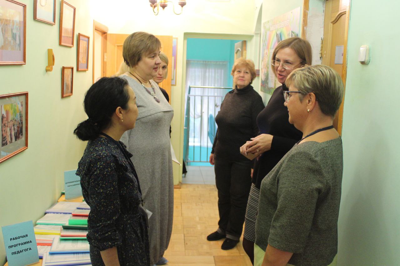 На базе дошкольного отделения фрязинской гимназии прошел очередной этап Школы педагогического мастерства