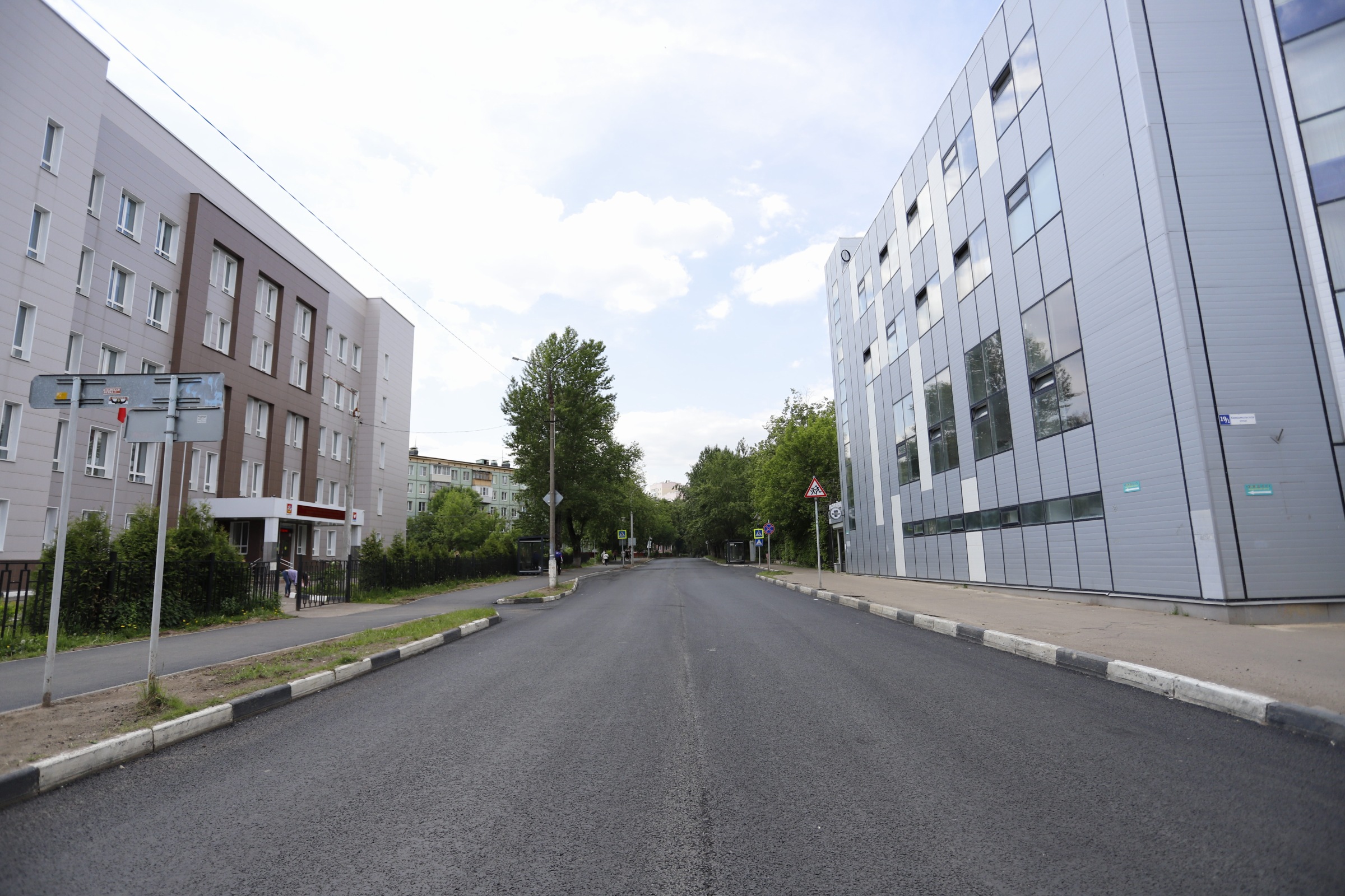 Ремонт асфальтового покрытия в городском округе Фрязино