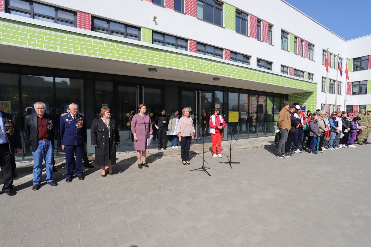 На территории фрязинской школы №1 впервые прошёл муниципальный этап Всероссийской военно-патриотической игры «Зарница 2.0»