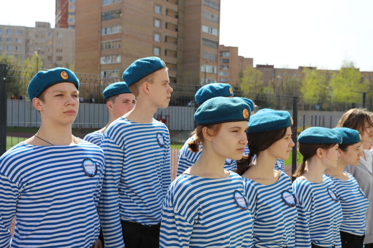 На территории фрязинской школы №1 впервые прошёл муниципальный этап Всероссийской военно-патриотической игры «Зарница 2.0»