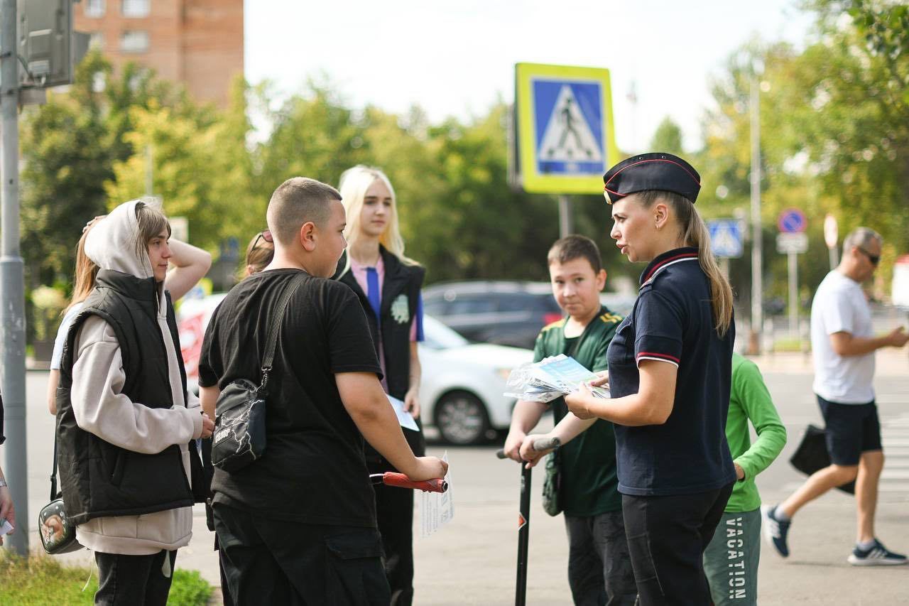 Во Фрязино провели профилактическое мероприятие «Пешеход»