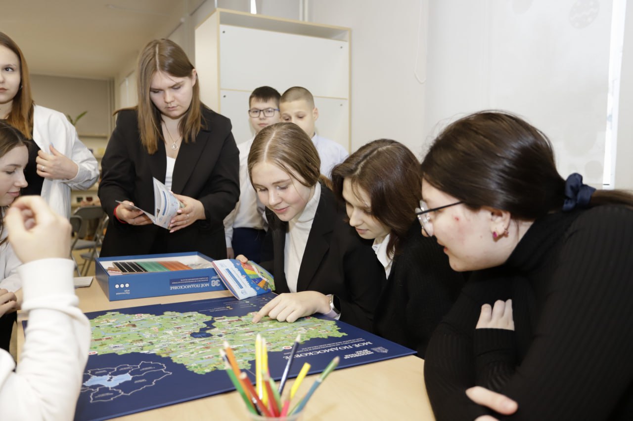 Школьники Наукограда попробовали свои силы в новой краеведческой игре «Моё Подмосковье»