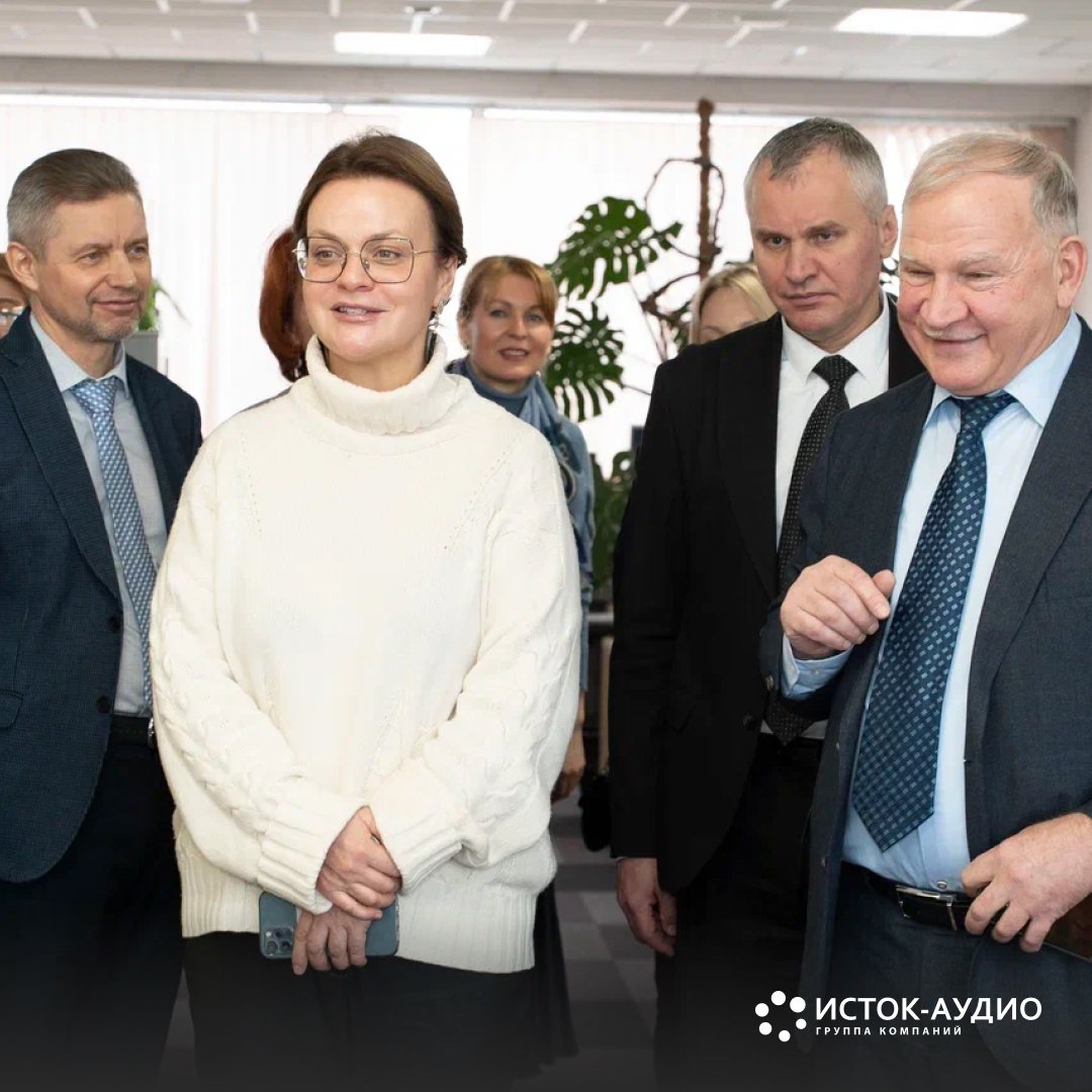 Председатель фонда «Защитники Отечества» посетила ГК «Исток-Аудио»