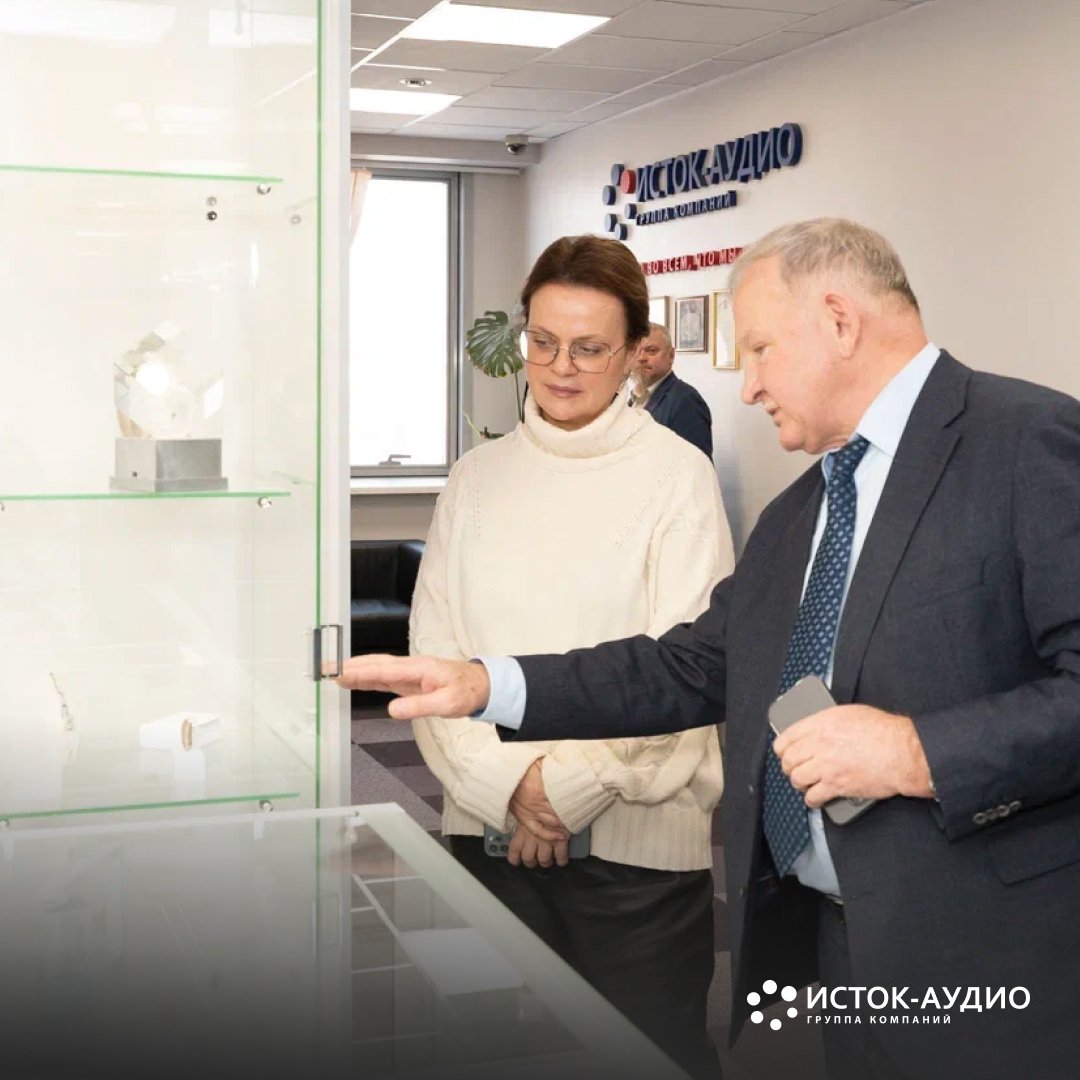 Председатель фонда «Защитники Отечества» посетила ГК «Исток-Аудио»