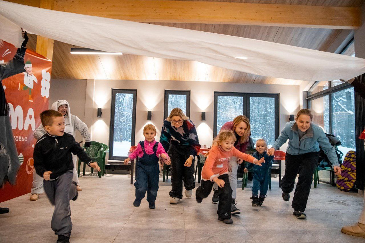 Сегодня во Фрязинском лесопарке прошло областное мероприятие «Елки, санки, парки»