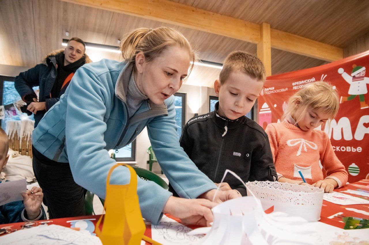 Сегодня во Фрязинском лесопарке прошло областное мероприятие «Елки, санки, парки»