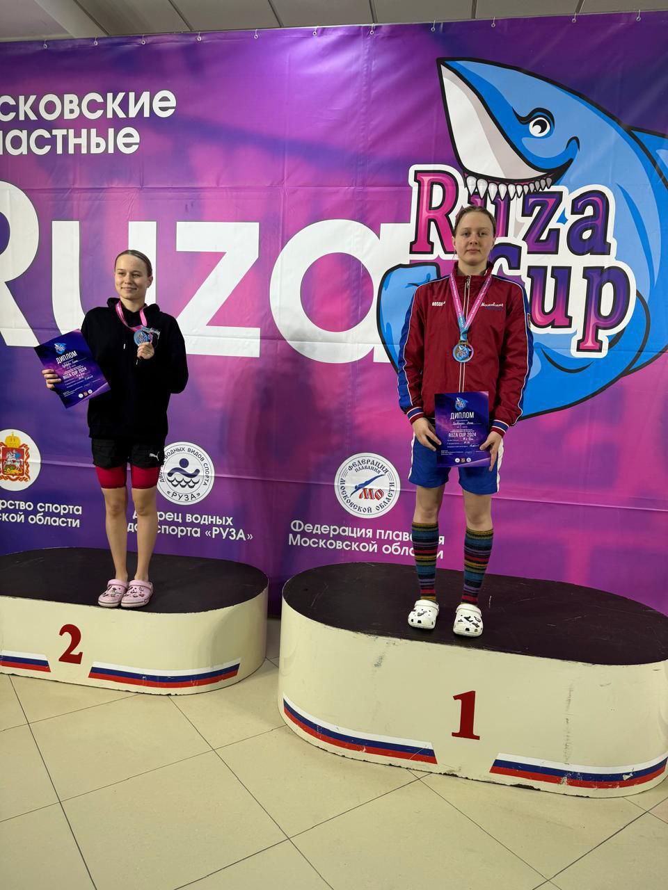 Высокие результаты 38 фрязинских пловцов в III этапе Московских областных соревнований по плаванию «RUZA CUP»