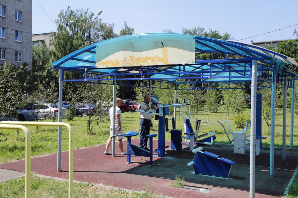 И. о. главы городского округа Фрязино Дмитрий провел встречу с жителями домов 1 и 3 по Полевой улице