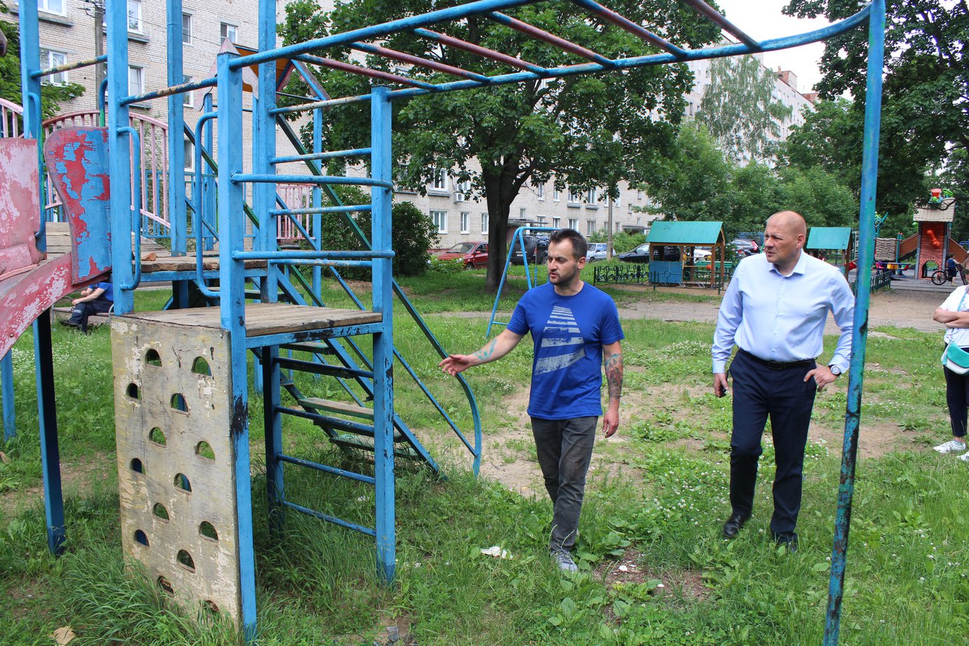 Встреча с жителями дома №8 по улице Полевая