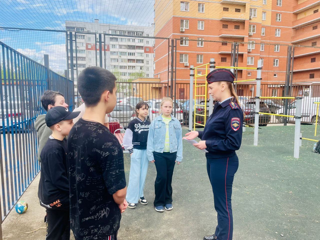 Во Фрязино автоинспекторы провели акцию «Безопасный двор»