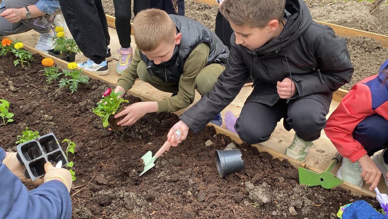 Школьники продолжают творить добрые дела🩵