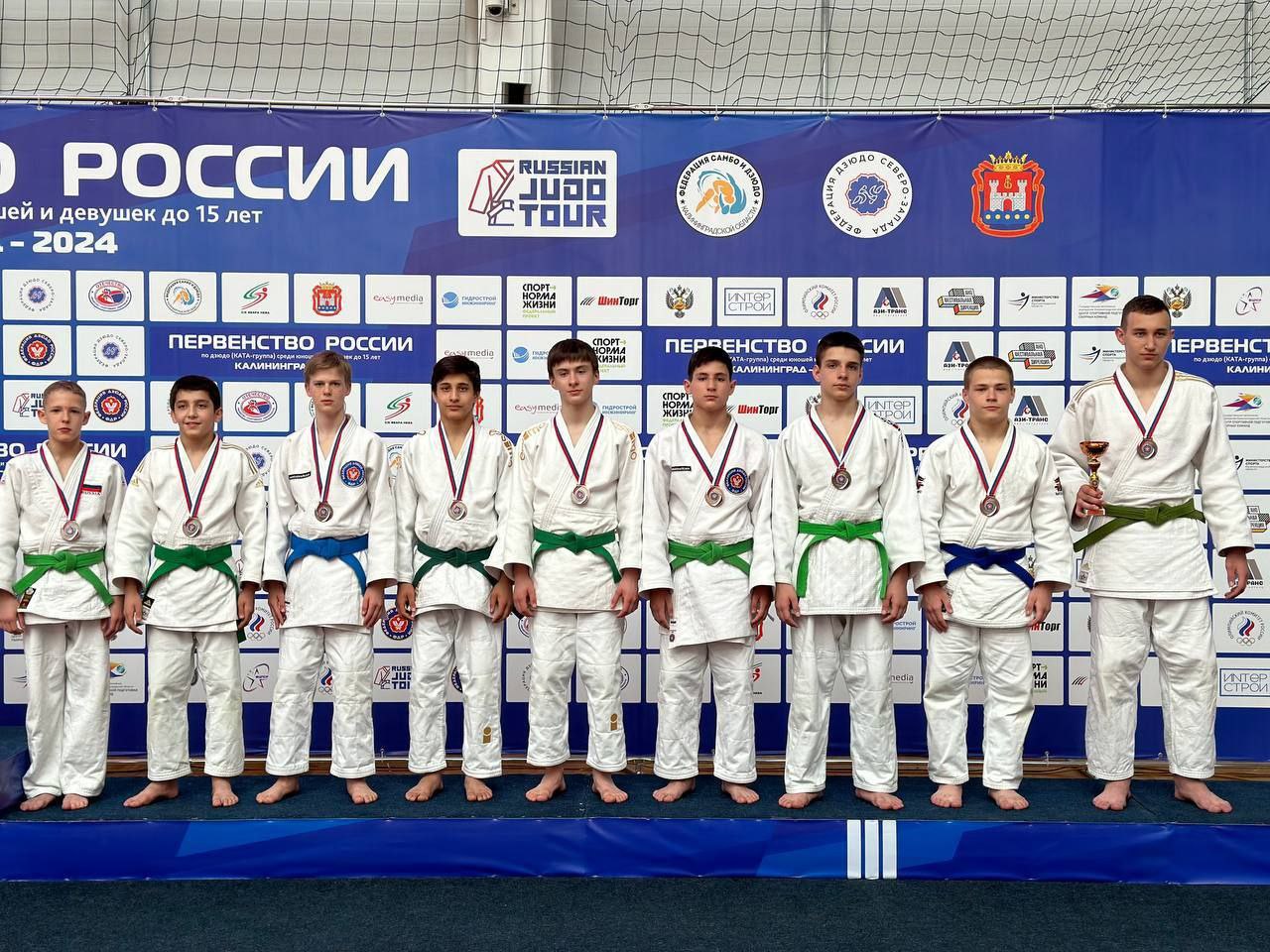 Фрязинские дзюдоисты стали бронзовыми призёрами на Первенстве России!