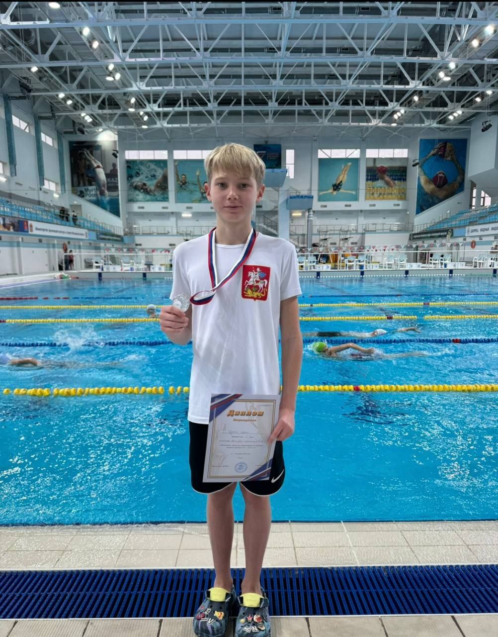 Фрязинец Иван Дудка выступит за сборную Подмосковья по плаванию🔥