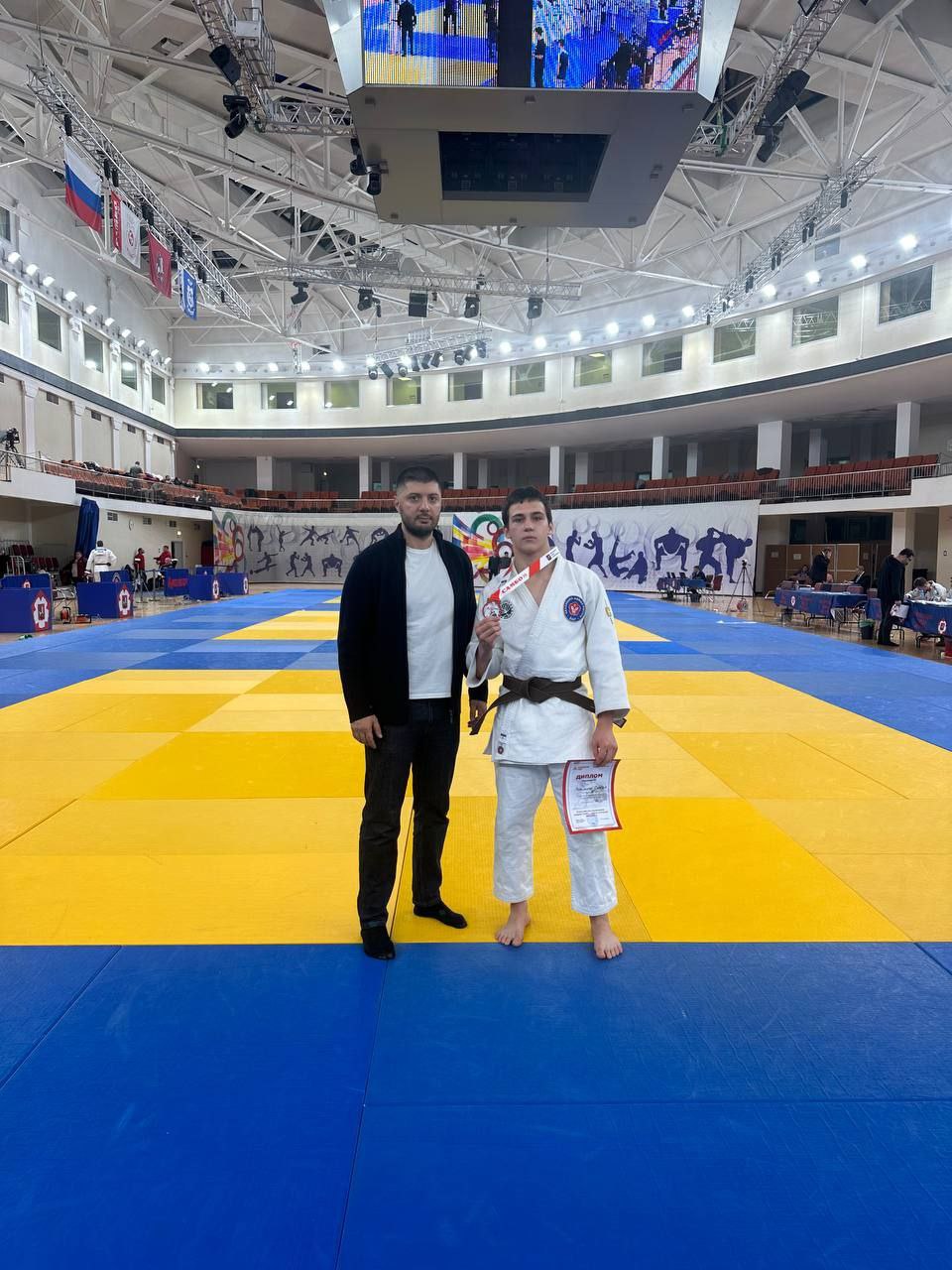 Сергей Рамазанов из Фрязино завовеал бронзовую медаль на Всероссийских осревнованиях по дзюдо!