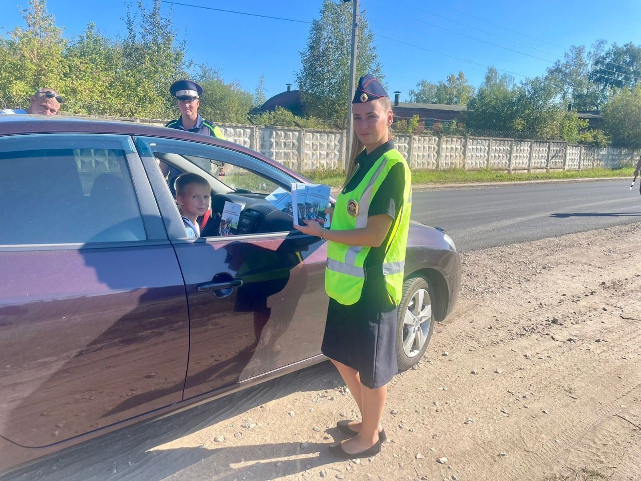 В городском округе Фрязино сотрудники Госавтоинспекции МУ МВД России «Щелковское» провели профилактическое мероприятие «Детское кресло»