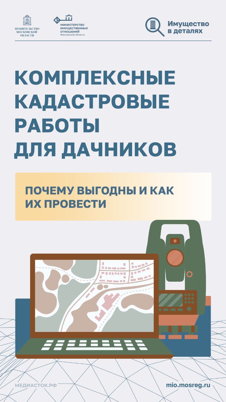 Канал Минимущества Мособласти рассказывает в инфографике, как провести ККР за свой счет